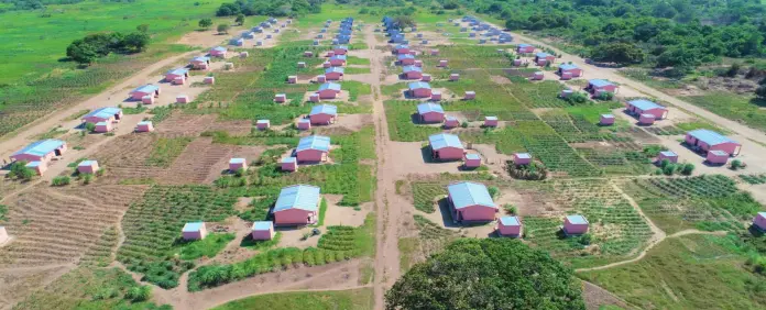 Social Responsibility in Mozambique - Resettlement Housing